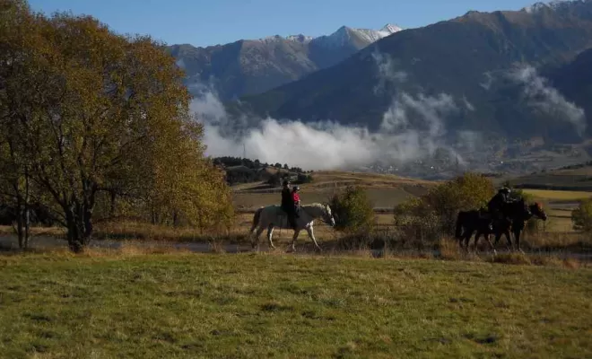 Balades à cheval, La Llagonne, Les Chevaux de la Tramontane
