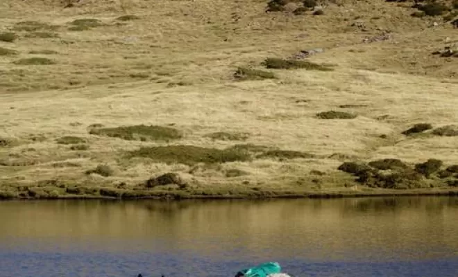 Randonnée en bivouac, La Llagonne, Les Chevaux de la Tramontane