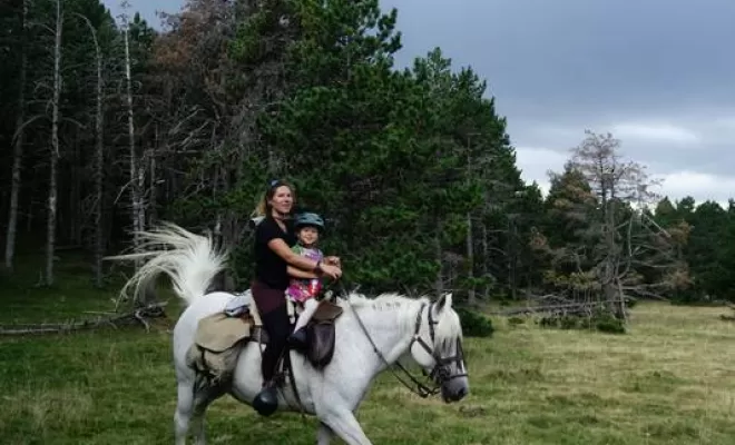 Randonnées, La Llagonne, Les Chevaux de la Tramontane