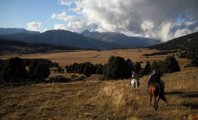 Randonnées, La Llagonne, Les Chevaux de la Tramontane