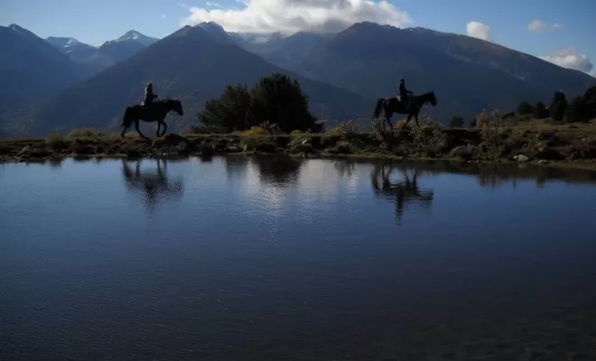 Randonnées, La Llagonne, Les Chevaux de la Tramontane