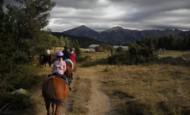 Randonnées, La Llagonne, Les Chevaux de la Tramontane