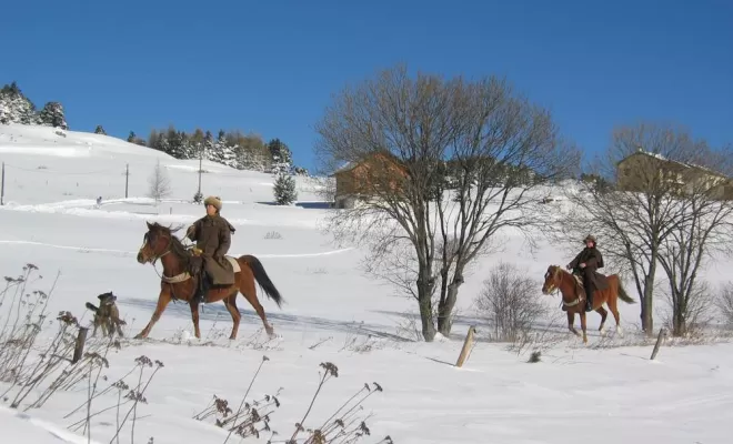 Randonnées, La Llagonne, Les Chevaux de la Tramontane